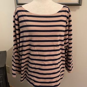 Striped Boatneck Painter Tshirt